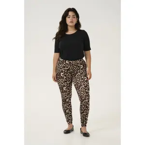 Women's leggings KAFFE Curve KCPeppi image-1