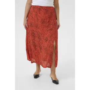 Women's skirt KAFFE Curve KCAliana image-1