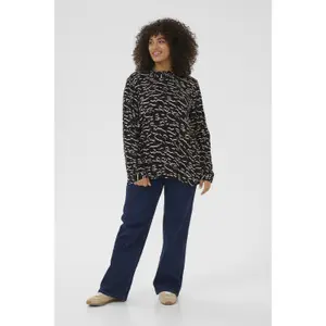 Women's blouse KAFFE Curve Lune image-1
