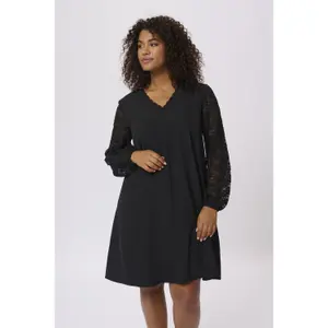 Women's lace dress KAFFE Curve KCMilli image-1