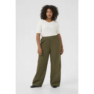 Women's Trousers KAFFE Curve Nana Wide image-1