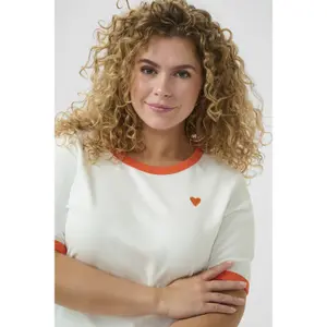Γυναικείο T-shirt KAFFE Curve KCliana image-5