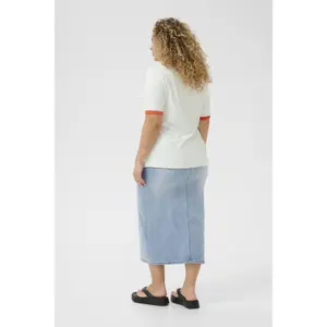 Γυναικείο T-shirt KAFFE Curve KCliana image-3