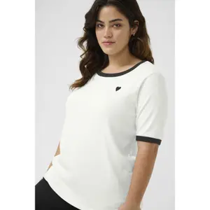 Γυναικείο T-shirt KAFFE Curve KCLiana image-5