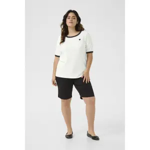 Γυναικείο T-shirt KAFFE Curve KCLiana image-2