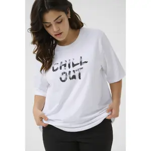 Γυναικείο T-shirt KAFFE Curve KCViola image-5