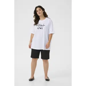 Γυναικείο T-shirt KAFFE Curve KCViola image-2