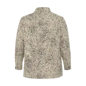 Women's overshirt KAFFE Curve Lisia image-3