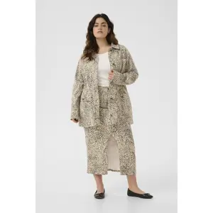 Women's overshirt KAFFE Curve Lisia image-2