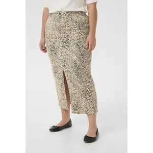 Women's skirt KAFFE Curve Lisia image-1