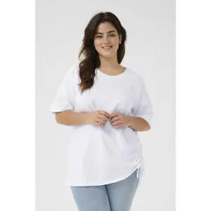 Γυναικείο T-shirt KAFFE Curve KCNiola image-1