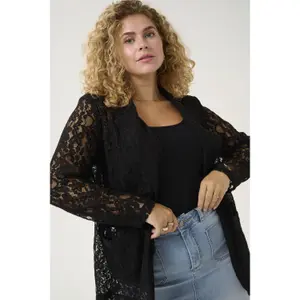 Women's blazer KAFFE Curve Lorani Lace image-5