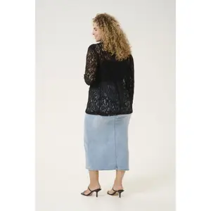Women's blazer KAFFE Curve Lorani Lace image-3
