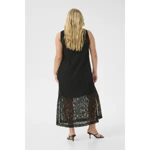 Women's dress KAFFE Curve Lorani Lace image-3