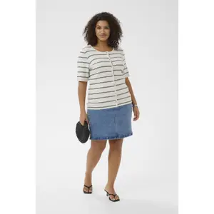 Women's cardigan KAFFE Curve KCMorina image-1