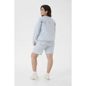 Women's denim jacket KAFFE Curve Maia image-4