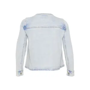 Women's denim jacket KAFFE Curve Maia image-3