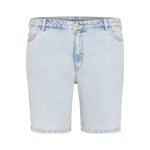 Jeansshorts för kvinnor KAFFE Curve KCmaia image-0