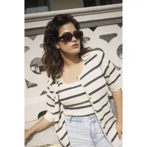 Women's cardigan KAFFE Curve Morina image-5