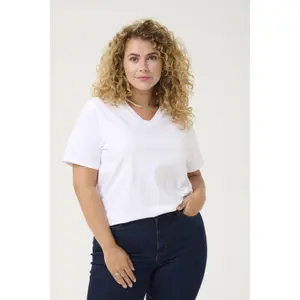 Women's T-shirt KAFFE Curve Valia image-2