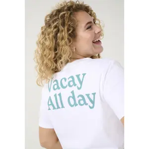 Women's T-shirt KAFFE Curve Valia image-5