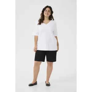 Women's T-shirt KAFFE Curve Anya image-2