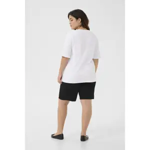 Women's T-shirt KAFFE Curve Anya image-4
