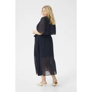 Women's long dress KAFFE Curve KCEvi image-4