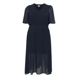 Women's long dress KAFFE Curve KCEvi image-0