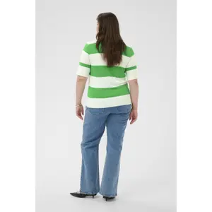 Women's polo shirt KAFFE Curve Lizzy image-4