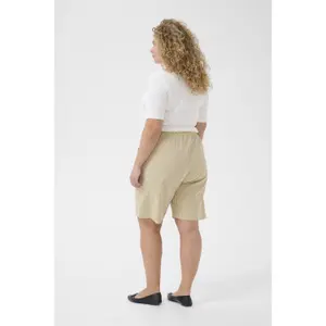 Women's shorts KAFFE Curve Nana Striped image-5