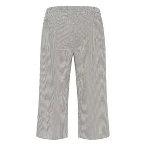 Women's striped Trousers KAFFE Curve KCNana image-3