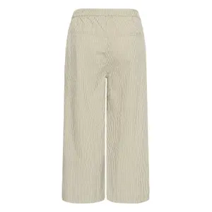 Women's Trousers KAFFE Curve Nana Striped image-2