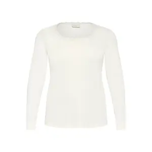 Women's long sleeve T-shirt KAFFE Curve Britt image-0