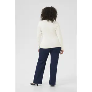 Women's long sleeve T-shirt KAFFE Curve Britt image-4