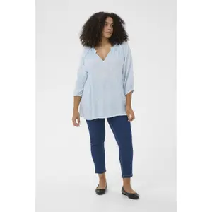 Women's blouse KAFFE Curve Trine Ami image-1