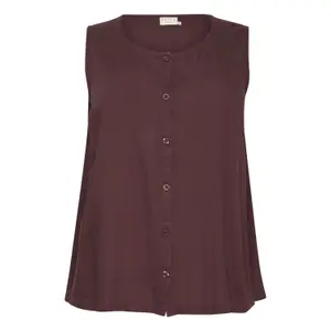 Women's blouse KAFFE Curve Mille Button image-0