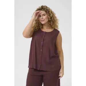 Women's blouse KAFFE Curve Mille Button image-2