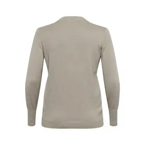 Women's V-neck sweater KAFFE Curve Clizzy image-3