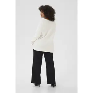 Woman sweater KAFFE Curve Ninka Solid image-4