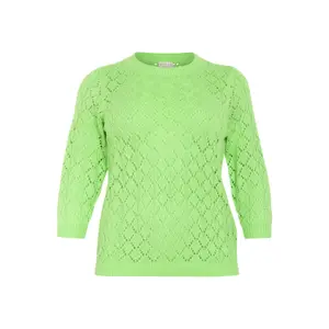 3/4 sleeves sweater KAFFE Curve Mika image-0