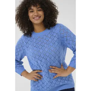 3/4 sleeves sweater KAFFE Curve Mika image-5