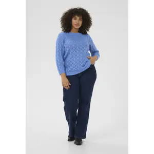 3/4 sleeves sweater KAFFE Curve Mika image-1