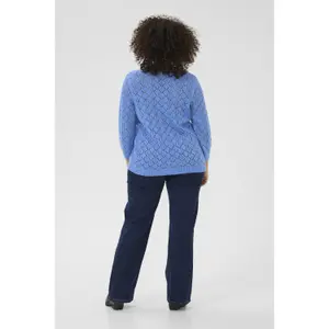 3/4 sleeves sweater KAFFE Curve Mika image-4