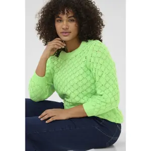 Pullover mit 3/4-Ärmeln, Damen KAFFE Curve Mani image-5