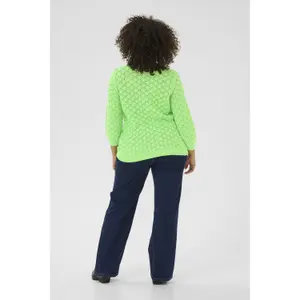Pullover mit 3/4-Ärmeln, Damen KAFFE Curve Mani image-4