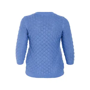 Jersey de manga 3/4 para mujer KAFFE Curve Mani image-3