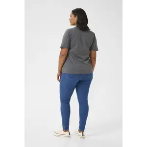 Γυναικείο T-shirt KAFFE Curve KCMoona image-4