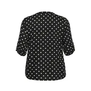 Women's blouse KAFFE Curve Sida Dot image-4