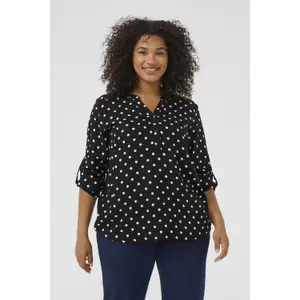 Women's blouse KAFFE Curve Sida Dot image-2